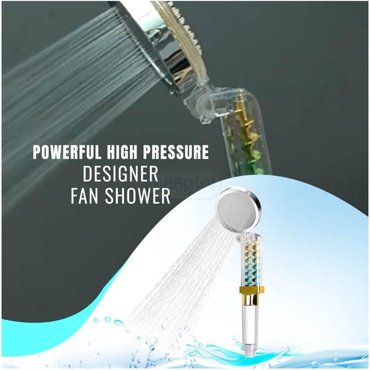 Powerful High Pressure Designer Flip Shower