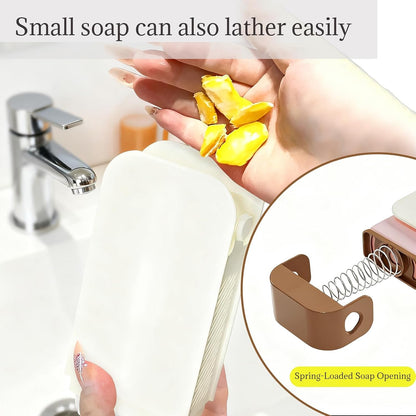 Foaming Soap Box with Roller Scrub